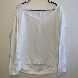 Lululemon White Pullover Sweathsirt 10
